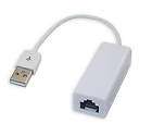USB 2.0 Male to Ethernet Network LAN RJ45 Female Port Adapter Dongle 