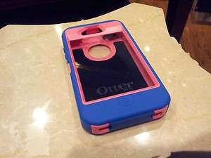   iPhone 4 4S Defender Series Blue/Pink Otter Box   