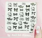 2011 New Hello Kitty Nail Art Sticker #Bow 2  