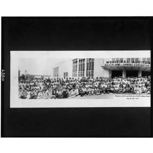 Panoramic Reprint of Delegates to 42nd Annual Conference, NAACP 