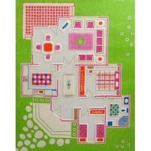 Play House Green Play Carpet Baby