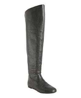 Marc Jacobs black leather grommet zip back tall boots   up to 