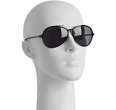 tom ford black horn plastic ramone aviator sunglasses