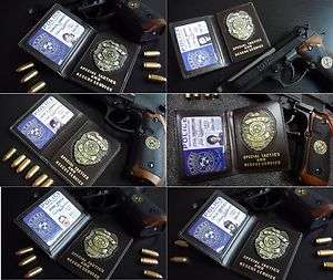   Biohazard Samurai Edge Raccoon City Police Badges 6 Variations  