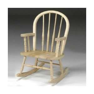 Unfinished Windsor Juvenile Chair 
