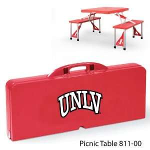  UNLV Printed Picnic Table Red