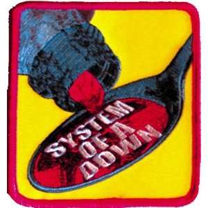 SYSTEM OF A DOWN SPOONFUL EMBROIDERED MAGNET  Kitchen 