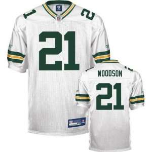 Charles Woodson Jersey Reebok Authentic White #21 Green Bay Packers 