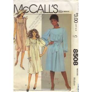  McCalls Pattern 8508 for Misses Dress, Size Medium (14 