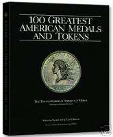 100 AMERICAN MEDALS & TOKENS PRICE GUIDE BOOK  w z  