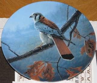 Majestic Birds of Prey Daniel Smith Plate 1988 Knowles  