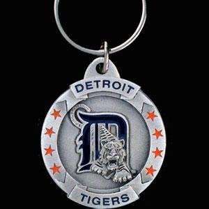  DETROIT TIGERS OFFICIAL LOGO SCULPTED KEY CHAINS 