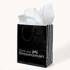paper groomsman gift bags lot of 4 bags wedding 3