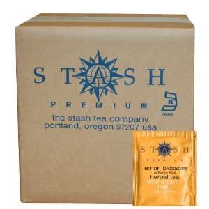 Stash Premium Lemon Blossom Herbal Tea, Tea Bags, 100 Count Box 