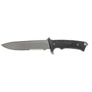  Gerber 06995 Silver Trident Sheath Knife with Double 