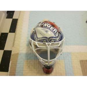 1994 New York Rangers Mike Richter Game Use Hockey Mask 