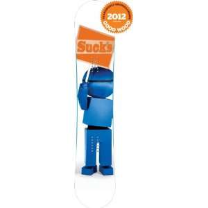  Stepchild Powder Sucks 152cm Mid Wide 2012 Snowboard 