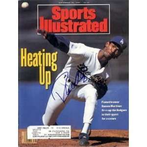 Ramon Martinez Autographed Sports Illustrated Magazine (Los Angeles 