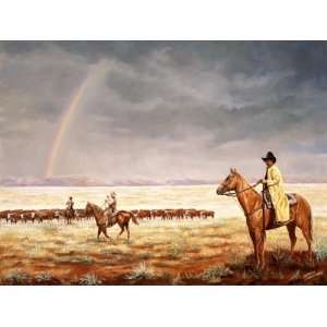  Bentley AC357341216 Higgins After The Rain Canvas Giclee 