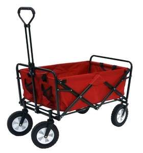 Mac Sports Folding Wagon Collapsible Utility Cart For Sports, Picnics 