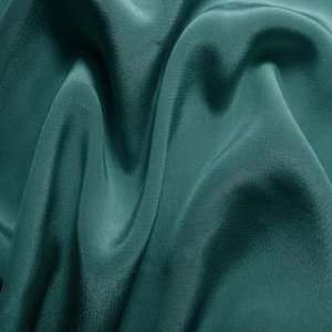 Silk Fabric Crepe De Chine Blue Aqua Haze