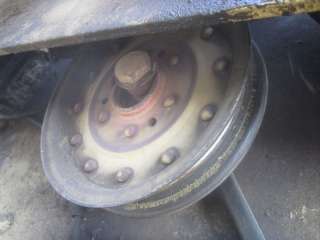 bad pulley bearing on one deck this is a stock