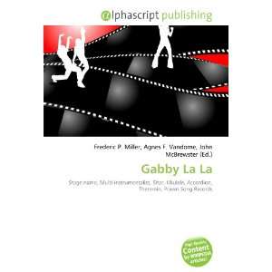  Gabby La La (9786132709813) Books