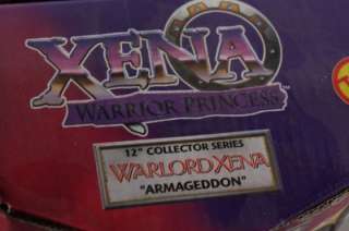 Warlord XENA 12 Collector Doll NIB Armageddon Toy Biz  