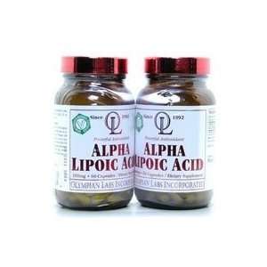  Olympian Labs Alpha Lipoic Acid 200mg, Size 60+60 (Pack of 12 