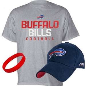 Buffalo Bills Youth Short Sleeve Tee & Hat Combo Pack  