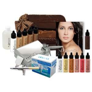 Deluxe Belloccio Cosmetic Airbrush Makeup and Tanning System with a 