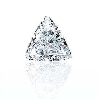 Loose Diamond 1.00 Ct Trillion Cut G color SI1 clarity 100% Natural 