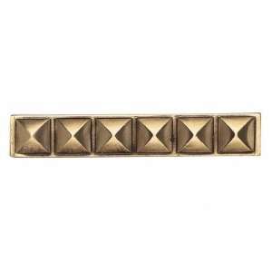   Massalia 1 x 6 Decorative Pinnacle Accent Strip in Bullion Baby