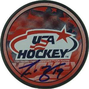 Scott Gomez Autographed Hockey Puck 