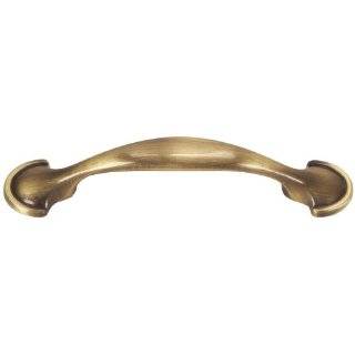 Hardware House 64 3262 Spoon Style Cabinet Pull, Antique Brass