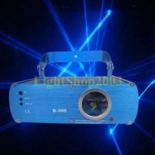 300mW Blue Laser Light Stage Lighting DMX DJ Club Party  