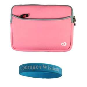  Pink Extra Pocket Carrying Sleeve Case for Apple Macbook 