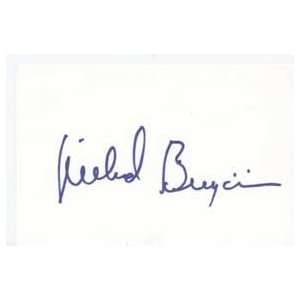  RICHARD BENJAMIN Signed Index Card In Person Everything 