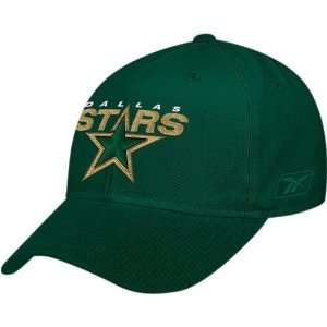  Reebok Dallas Stars Green Basic Logo Adjustable Hat 