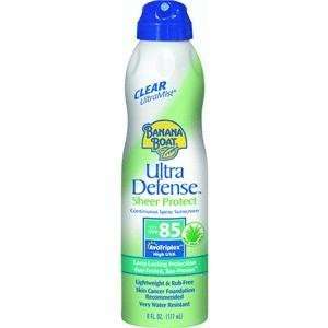 Banana Boat UltraMist Ultra Defense Continuous Clear Spray SPF 85 