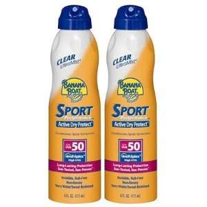 Banana Boat UltraMist Sport Performance Continuous Clear Spray SPF 50 