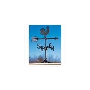  Whitehall Rooster Accent Weathervane, Black   24 Inch 