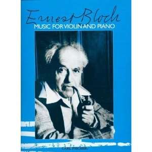  Bloch, Earnest   Music for Violin and Piano Score and Part 