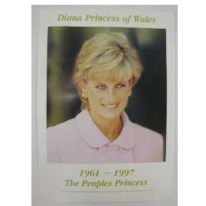  Princess Diana Poster The Princess Of Wales Peoples