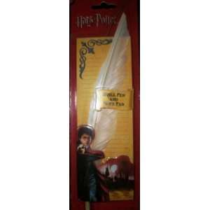  Harry Potter Quill Pen and Note Pad