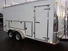 UNITED 7x16 ENCLOSED MOTORCYCLE TRAILER w/CAMPER FEATURE