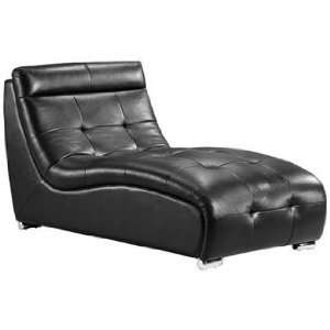 Zuo Object Black Modular Sofa Chaise 