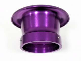 AIR SUCTION TUNNEL TURBO VELOCITY STACK 4 INCH PURPLE  