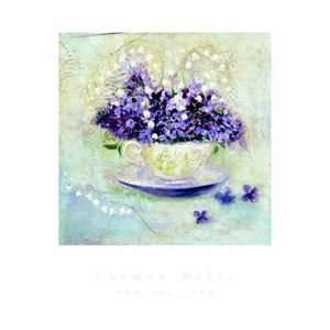   Lavender Tea   Poster by Carmen Dolce (14x18)