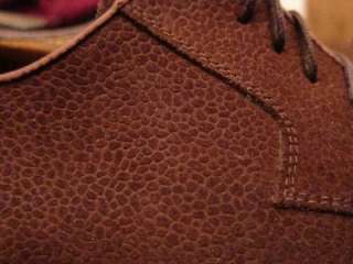   Ferragamo Mens Italy Made Suede Split Toe Oxford Dress Shoes Sz 9D